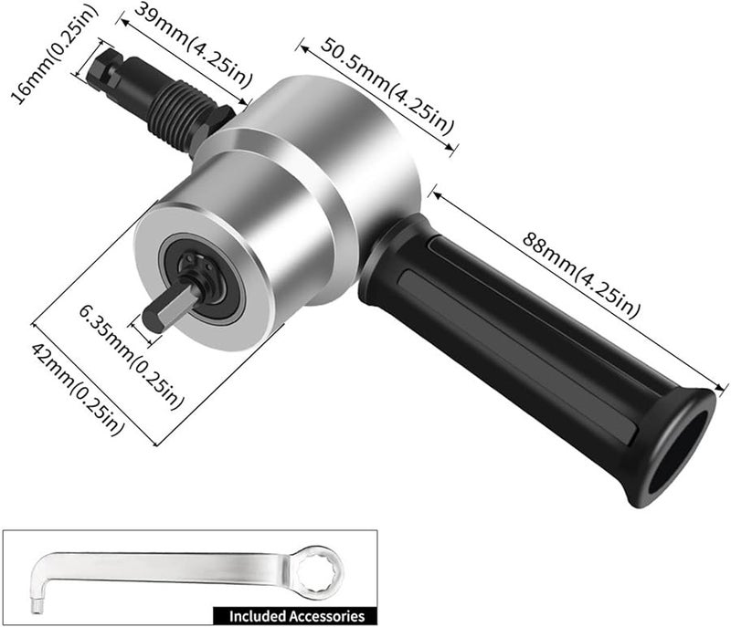 Heavy Duty Double Head Electric Metal Shear For Iron Copper Aluminum Plate Cutting - Image 4